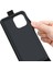 Iphone 14 Pro Telefon Kılıfı Için 6.1 Inç Dikey Flip-Raroof Kapağı Çılgın At Dokusu Pu Deri Hücre Kart Tutucu-Siyah ile (Yurt Dışından) 4