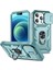Iphone 14 Pro Telefon Kılıfı 6.1 Inç Aşınmaya Dayanıklı Pc+Tpu Sürgülü Kamera Lens Kapak Tasarımı Kickstand/card Slot-Green ile Şok Önleme Kılıfı (Yurt Dışından) 1