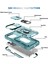 Iphone 14 Pro Telefon Kılıfı 6.1 Inç Aşınmaya Dayanıklı Pc+Tpu Sürgülü Kamera Lens Kapak Tasarımı Kickstand/card Slot-Green ile Şok Önleme Kılıfı (Yurt Dışından) 3