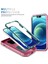 Iphone 14 Pro Telefon Kılıfı 6.1 Inç Aşınmaya Dayanıklı Pc+Tpu Sürgülü Kamera Lens Kapak Tasarım Kickstand/card Slot-Green/pink ile Şok Önleme Kılıfı (Yurt Dışından) 4