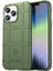 Iphone 14 Pro Telefon Kılıfı Için 6.1 Inç Sağlam Grid Slip Slip Kalınlaştırılmamış Tpu Arka Kapak Koruyucu Yeşil (Yurt Dışından) 1