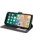 Iphone 14 Pro Telefon Kılıfı Için 6.1 Inç Pu Deri Damla Geçirmez Cüzdan Stand Koruyucu Kapak Strap-Black (Yurt Dışından) 3