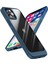 Iphone 14 Pro Için Yumuşak 6.1 Inç Clear Pc+Yumuşak Tpu Çizgiye Döküm Anti-Kılavuzu Kapak Telefon Geri Kılıf Mavisi (Yurt Dışından) 4