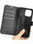 Iphone 14 Pro Telefon Kılıfı Için 6.1 Inç Litchi Doku Pu Deri Stand Flip Cover Anti-Slatch Tam Koruyucu Cüzdan Telefon Kılıfı Black (Yurt Dışından) 4