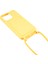 Iphone 14 Pro 14 Için Sıvı Silikon Kapak Kart Yuvası Strap-Sarı (Yurt Dışından) 2