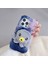Iphone 14 Pro Ahtapot Için Peluş Bebek Dekor Kış Kabarık Telefon Kılıfı Damla Koşullu Tpu Kapak-Blue (Yurt Dışından) 3