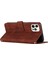 Iphone 14 Pro Telefon Kılıfı Için 6.1 Inç Cilt Touch Hissed Heart By Baskı Pu Deri Stand Cüzdan Kapağı Strap-Brown (Yurt Dışından) 4