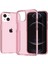 Iphone 14 Pro 6.1 Inç Hassas Kesim Için Tpu+Pc Anti-Çizelge Anti-Çizelge Kılıf Anti-Drop Geri Kapak Pembe (Yurt Dışından) 1