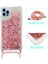 Iphone 14 Pro Telefon Kılıfı 6.1 Inç Bling Glitter Sıvı Kılıf Yüzen Hızlı ve Şok Geçirmez Yumuşak Tpu Telefon Kapağı Uzun Kömeli Pembe (Yurt Dışından) 3