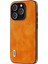 Iphone 14 Pro Telefon Kılıfı Için Litchi Doku Anti-Çizelge Pu Deri Kaplamalı Tpu Kapak-Orange (Yurt Dışından) 3