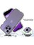 Iphone 14 Pro Telefon Kılıfı 6.1 Inç Aşınmaya Dayanıklı Şok Geçirmez Şeffaf Tpu+Pc Hibrid Kılıf Renk Cep Telefonu Kabuğu Kırmızı (Yurt Dışından) 3