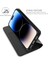 Iphone 14 Pro Fone Case Pu Deri Kart Yuvası Stand Gizli Manyetik Emilim Şok Geçirmez Koruyucu Kapak-Siyah (Yurt Dışından) 2