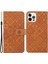Iphone 14 Pro Telefon Kılıfı 6.1 Inç Etnik Tarzı Çiçek Baskılı Pu Deri Kılıf Stand Cüzdan Manyetik Toka Telefon Kapak Kılıfı (Yurt Dışından) 1