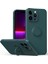 Iphone 14 Pro Telefon Kılıfı 6.1 Inç Halka Tutucu Kickstand Kickstand Kickstand Telefon Tpu Kılıf Araba Montaj Metal Sayfası Koruyucu Kapak-Dark Yeşil (Yurt Dışından) 1