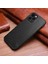 Iphone 14 Pro Telefon Kılıfı Için Litchi Doku Orijinal Cowhide Deri Kaplamalı Sert Pc+Tpu Anti-Drop Telefon Kapak Black (Yurt Dışından) 2