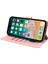 Iphone 14 Pro Telefon Kılıfı Için 6.1 Inç Pu Deri Damla Geçirmez Cüzdan Stand Koruyucu Kapak Strap-Pembe (Yurt Dışından) 3