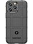 Iphone 14 Pro Telefon Kılıfı Için 6.1 Inç Sağlam Grid Slip Slip Kalınlaştırılmamış Tpu Arka Kapak Protector-Black (Yurt Dışından) 2