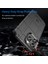 Iphone 14 Pro Telefon Kılıfı Için 6.1 Inç Sağlam Grid Slip Slip Kalınlaştırılmamış Tpu Arka Kapak Protector-Black (Yurt Dışından) 4