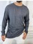 Yırtık Detaylı Lazer Kesim Triko Tişört Sweatshirt 1