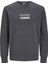 Jack & Jones Bisiklet Yaka Asfalt Erkek Sweatshirt 12225139 1