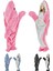 Pink Shark Süper Yumuşak Flanel Uyku Tulumu (Yurt Dışından) 2