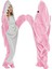 Pink Shark Süper Yumuşak Flanel Uyku Tulumu (Yurt Dışından) 2