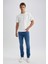 Pedro Slim Fit Dar Kalıp Normal Bel Dar Paça Jean Pantolon A6947AX23AU 2