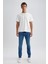 Pedro Slim Fit Dar Kalıp Normal Bel Dar Paça Jean Pantolon A6947AX23AU 4