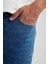 Pedro Slim Fit Dar Kalıp Normal Bel Dar Paça Jean Pantolon A6947AX23AU 5