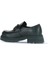 Yeşil Deri Kadın Loafer 01WZ1404 4