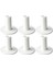 6 Kauçuk Golf Kauçuk Tees Egzersiz Matı Için Sürüş Iğı - Kadın 38MM (Yurt Dışından) 1