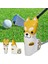 Su Geçirmez Golf Blade Atıcı Başörtüsü Nakış Kulübü Başkanı Kapak Kaymaz Sarı (Yurt Dışından) 4