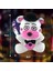 Jıayı 18CM White Hat Bear Plush Toy (Yurt Dışından) 2