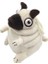 Dahe 15CM Shoes Sevimli Pug Peluş Oyuncak Çirkin Pug Köpek Bebek (Yurt Dışından) 2