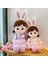 Zaox 50CM Nasha Çiçekli Elbiseli Bebek Peluş Oyuncak (Yurt Dışından) 3