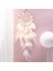 Bohem Dekorasyon, LED Dream Catcher Kızlar El Yapımı Dreamcatcher Dantel Dream Catcher Tüyler Beyaz Iyi Rüyalar Için Duvar Asılı Araba Odası Kızlar Yaratıcı Hediye (Yurt Dışından) 1