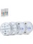 Sualtı Işığı, LED Sualtı Işığı Havuz Aydınlatması Uzaktan Kumandalı Manyetik Su Geçirmez Işık, IP68, 13 LED Renk Değiştirme (4'lü Set) (Yurt Dışından) 2