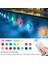 Sualtı Işığı, LED Sualtı Işığı Havuz Aydınlatması Uzaktan Kumandalı Manyetik Su Geçirmez Işık, IP68, 13 LED Renk Değiştirme (4'lü Set) (Yurt Dışından) 5