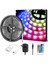 10M (2X5M) Şerit LED Işık, Rgb Işık Şeridi, 5050 Smd 300 LED Şerit Işık, 44 Tuşlu Uzaktan Kumandalı LED Peri Işık, Ayarlanabilir Parlaklık (Yurt Dışından) 1