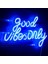 Iyi Vibes Sadece Işık Reklam LED Kelime Işık Burcu Neon Işık Akrilik Harfler Yatak Odası Duvar Bar Parti Dekor Işık Burcu Için LED Neon Burcu (Yurt Dışından) 1
