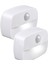 LED Gece Lambası, [2 Paket] Hareket Sensörlü Gece Lambası, Duvar Lambası, Hareket Sensörlü Dolap Işıkları, Merdivenler Için Güvenli Işıklar, Koridor, Banyo, Mutfak, Dolap (Yurt Dışından) 2