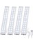 24 LED Dolap Işığı, Kablosuz, USB Şarj Edilebilir, Manyetik, Hareket Sensörlü, 4 Aydınlatma Modu, Taşınabilir. Dolap Işığı, Acil El Lambası, Çocuk Gece Lambası (Beyaz) (Yurt Dışından) 1