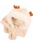 Sevimli Çocuklar Peluş Şapka ve Atkı Hepsi Bir Arada (Yurt Dışından) 3