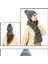 Unisex Renkli Eşarp Peluş Kap Örgü Eldiven (Yurt Dışından) 5