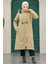 Kürklü Vizon Tesettür Parka 60652V 4