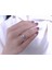 Pırlanta ve Sky Blue Topaz Taşlı Elena Yüzük 0447R0062 4