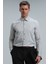 Danıel Erkek Basic Gömlek Slim Fit Gri 1