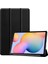 Lenovo Tab M10 Plus TB-125F - TB-128F 3. Jenerasyon Htstore Smart Kapak Standlı 1-1 Kılıf-Siyah 1