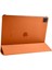 iPad Pro 12.9 2022 M2 Htstore Smart Kapak Standlı 1-1 Kılıf-Turuncu 1