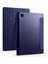 Galaxy Tab A8 10.5 SM-X200 (2021) Kılıf Htstore Tri Folding Kalem Bölmeli Standlı Kılıf-Lacivert 1
